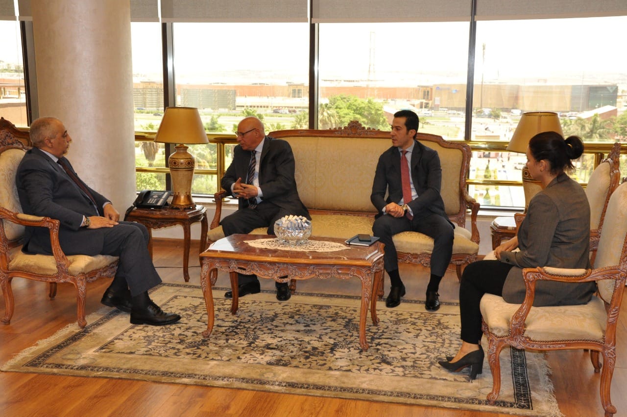 Al-Jibali, during his meeting with the Assistant Secretary-General of the League of Arab States