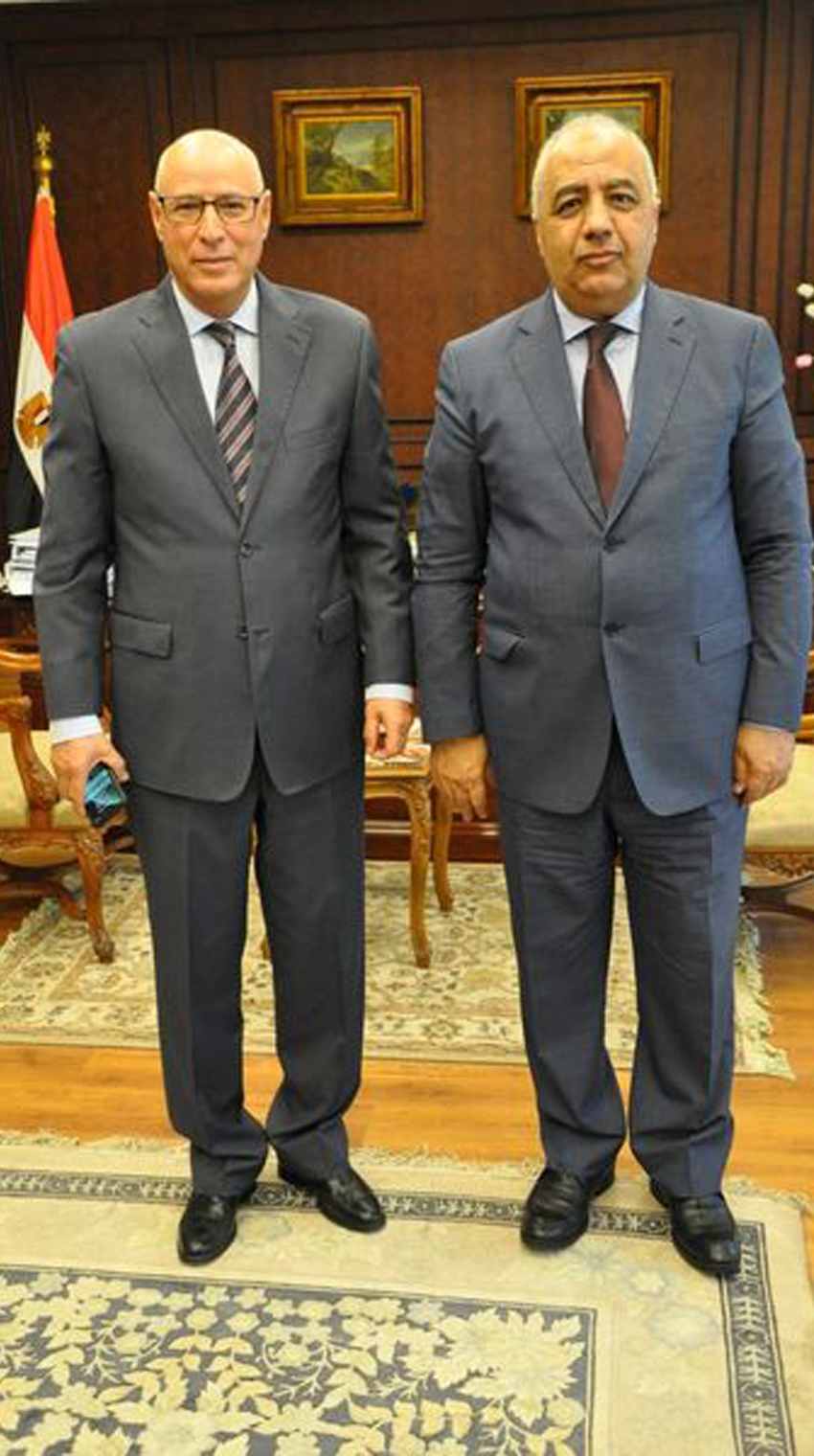 Al-Jibali, during his meeting with the Assistant Secretary-General of the League of Arab States