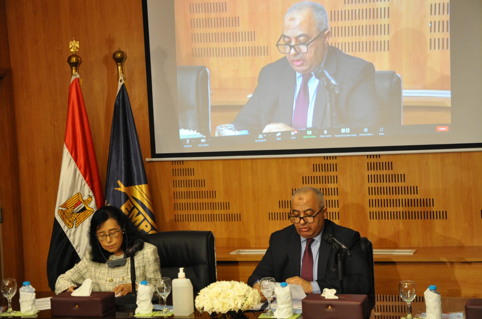 Al-Gibali during the Activities of the UNESCO International Session