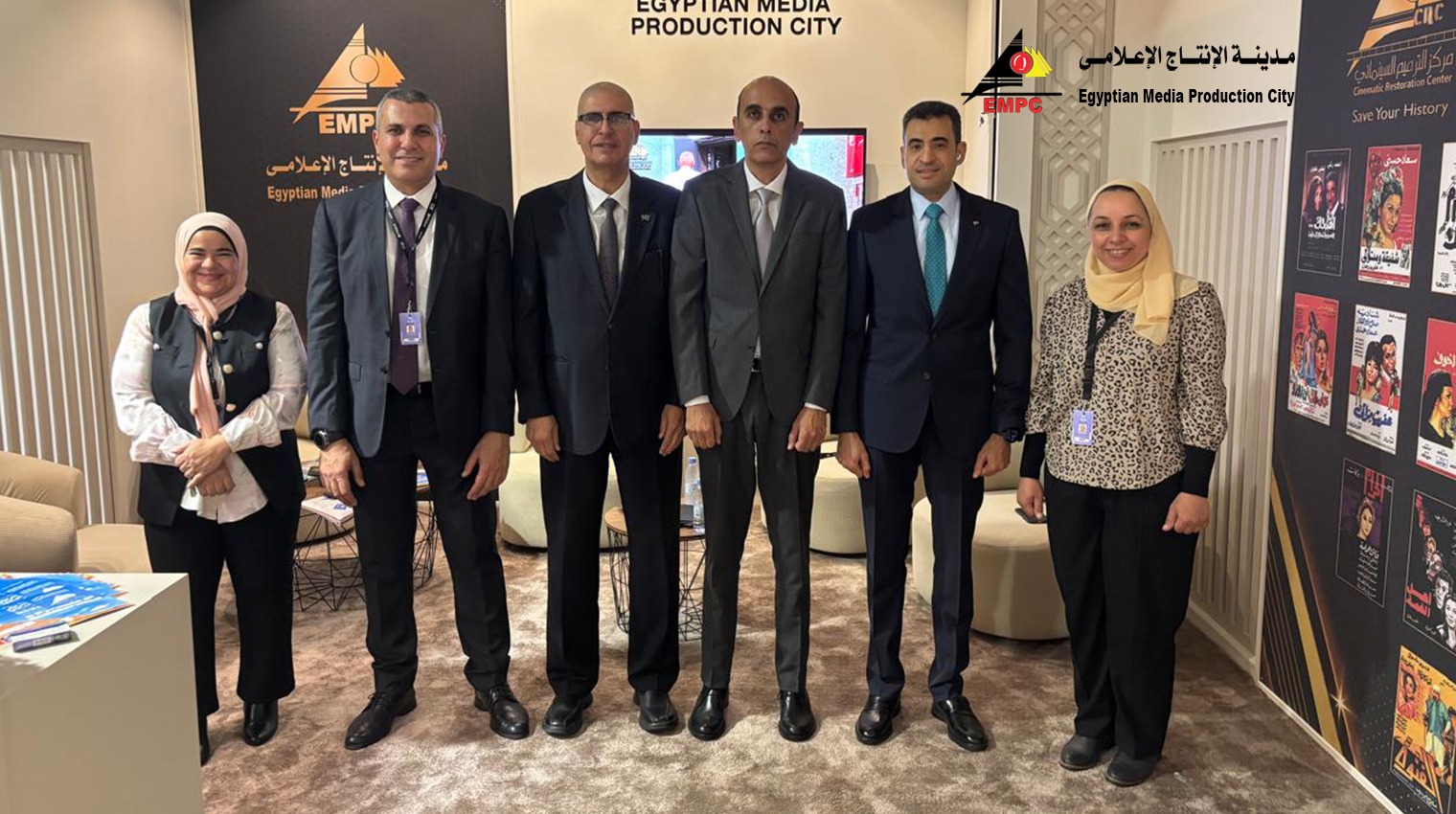 ضيوف مهرجان "البحر الأحمر السينمائي الدولي " يزورون  جناح "مدينة الإنتاج الإعلامي " ويشيدون بدورها في إحياء كنوز السينما   المصريةـ